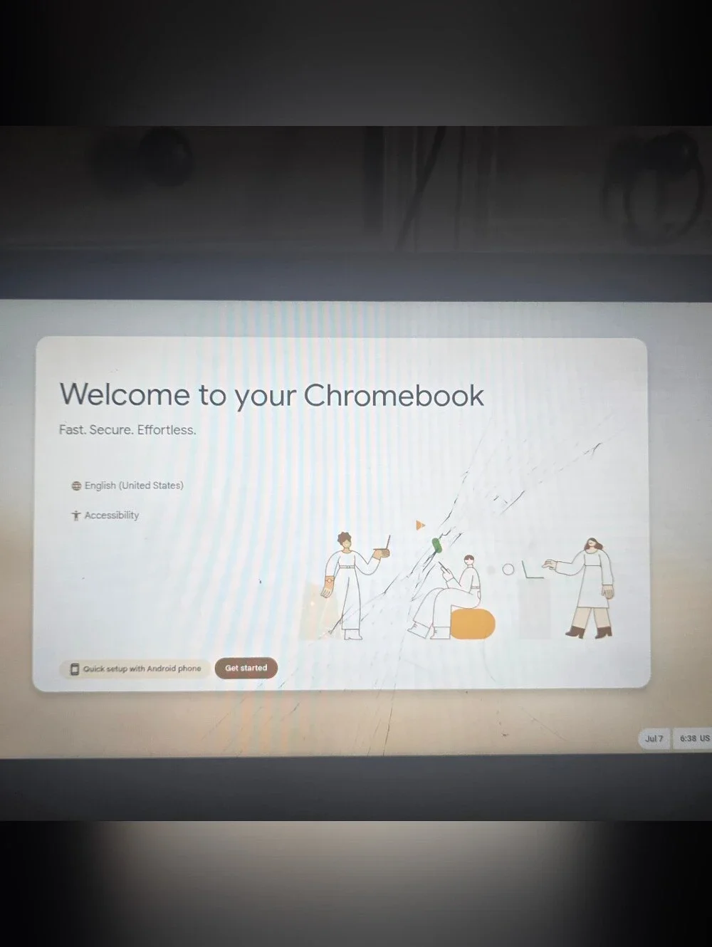 Lenovo IdeaPad 3 Flex Chromebook Navy Blue Lightweight Laptop